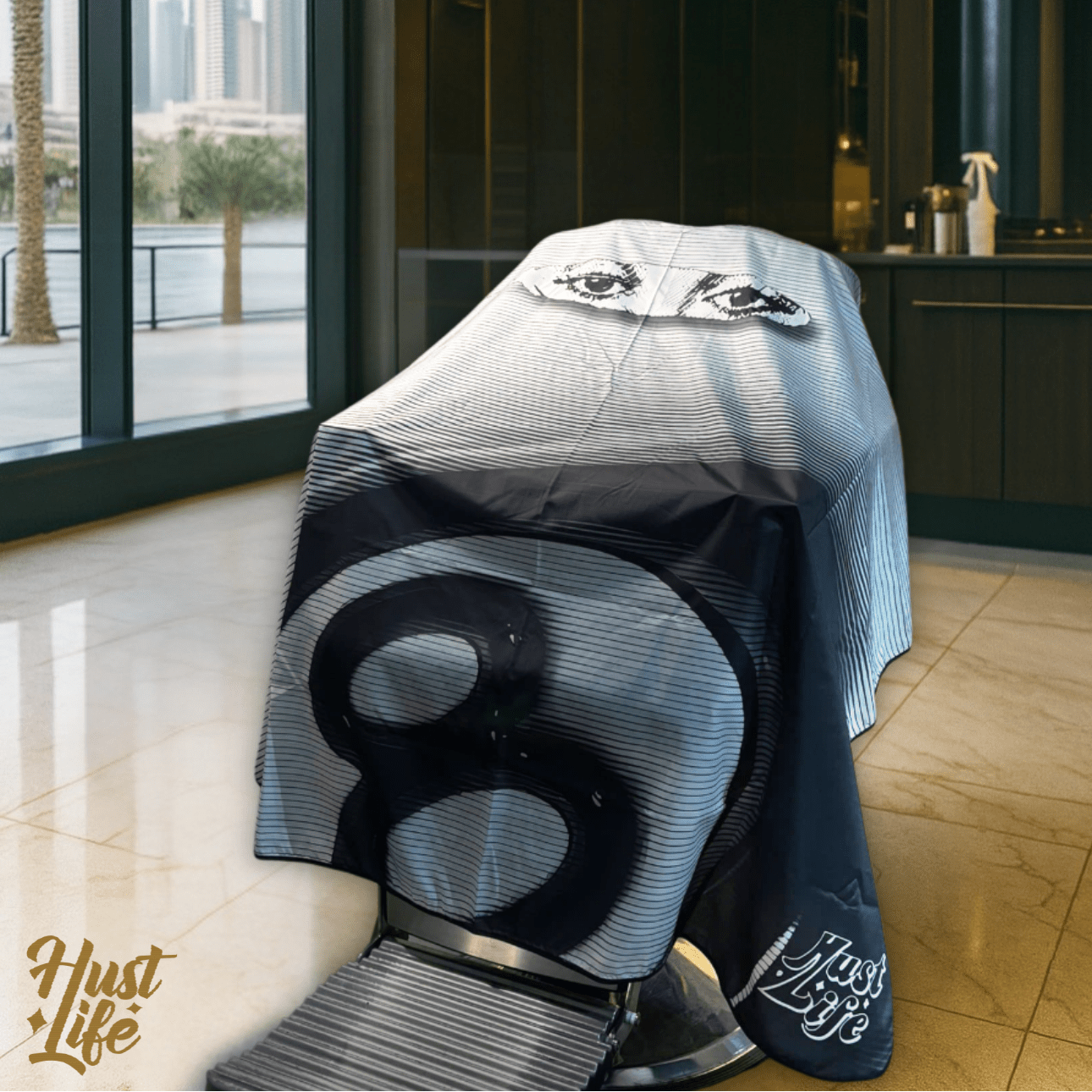 8Gaze™ - Premium Barber Salon Hair Cape - HUST LIFE