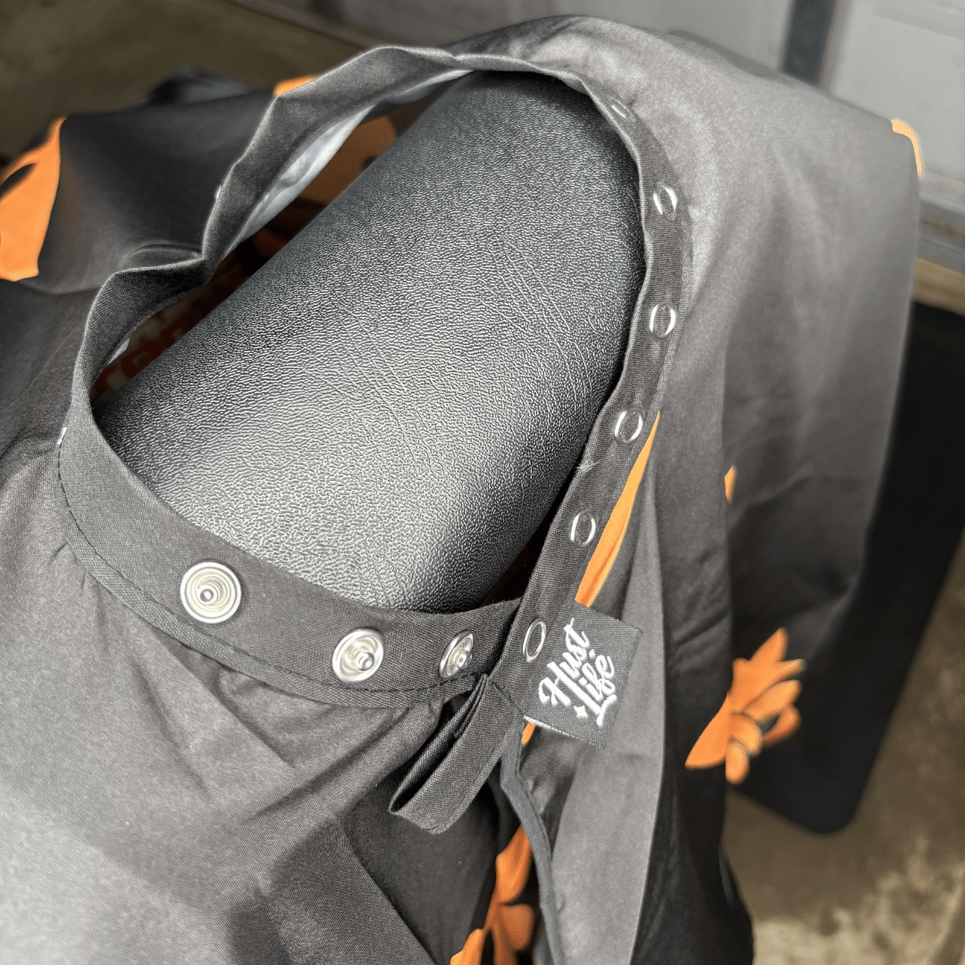 BlackFleurdeis™ - Premium Barber Salon Hair Cape - HUST LIFE