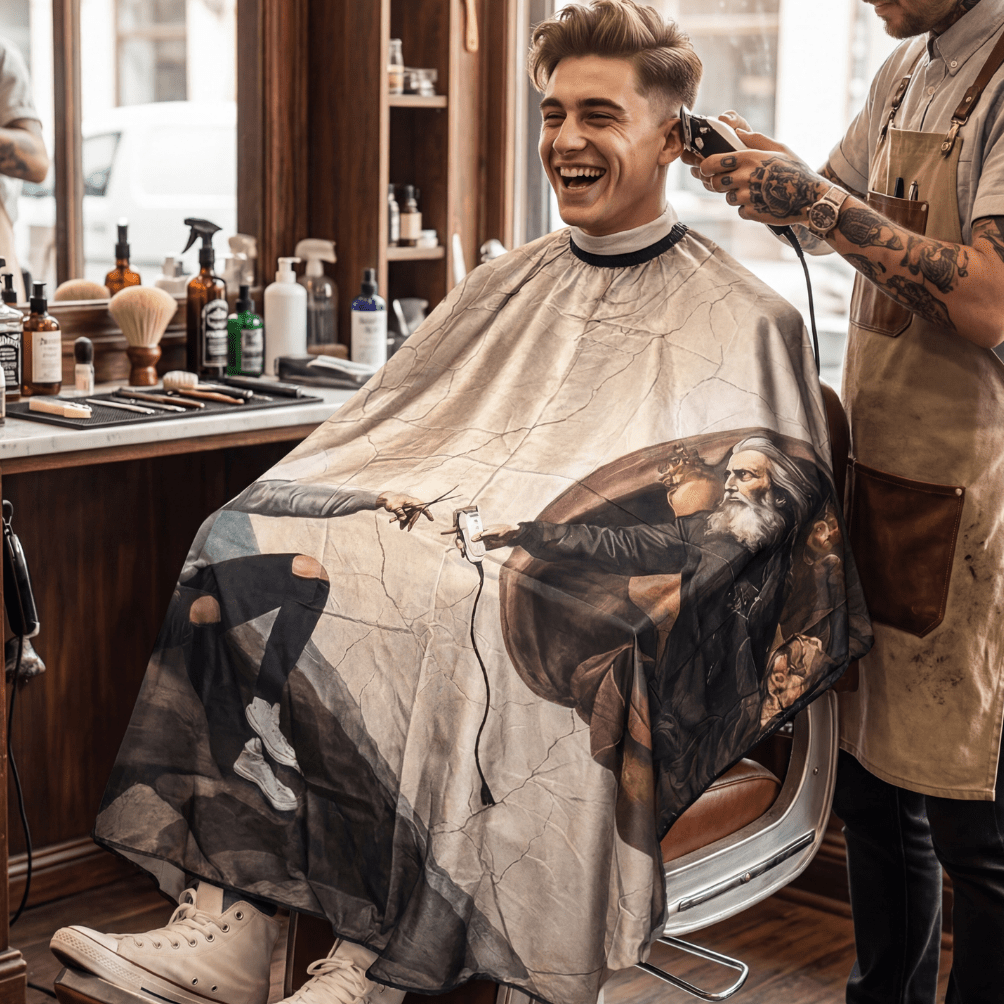 Genesis™ - Premium Barber Salon Hair Cape - HUST LIFE