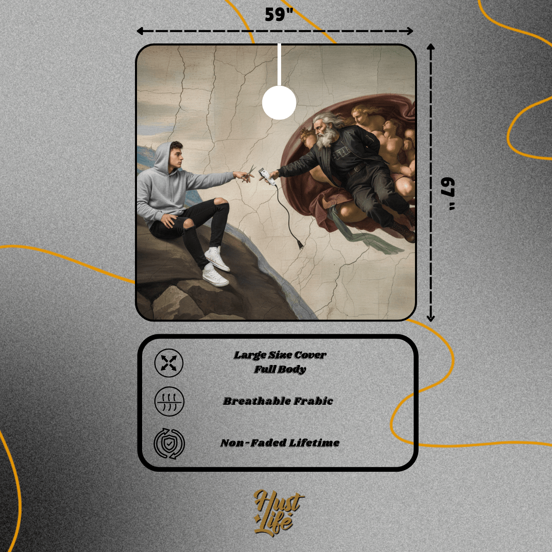 Genesis™ - Premium Barber Salon Hair Cape - HUST LIFE