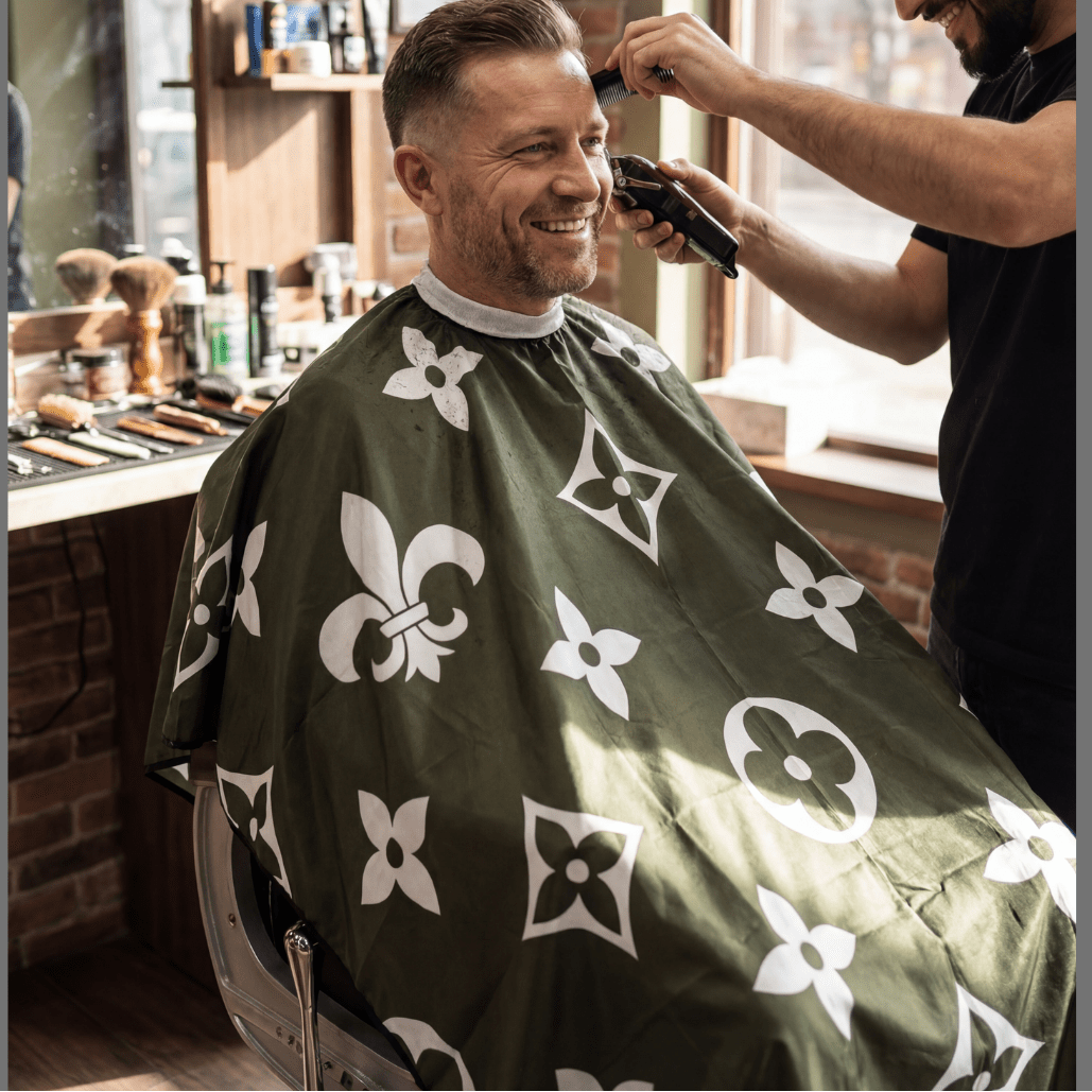 GreenFleurdeis™ - Premium Barber Salon Hair Cape - HUST LIFE