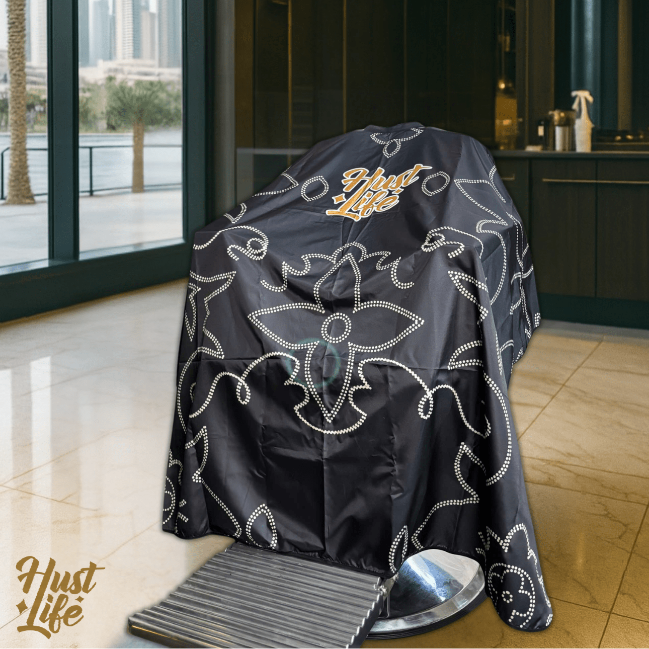 HustLife™ - Premium Barber Salon Hair Cape - HUST LIFE